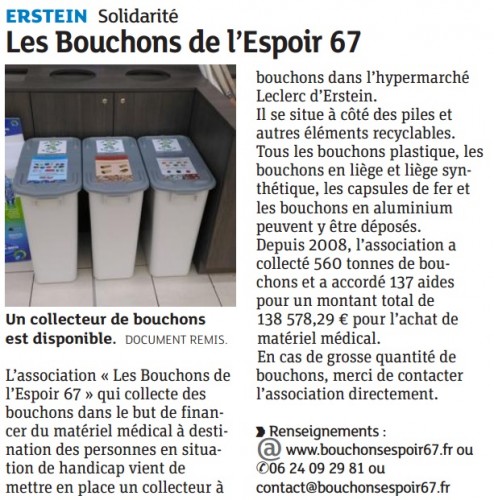 20160611 Les Bouchons de l%27espoir - Erstein